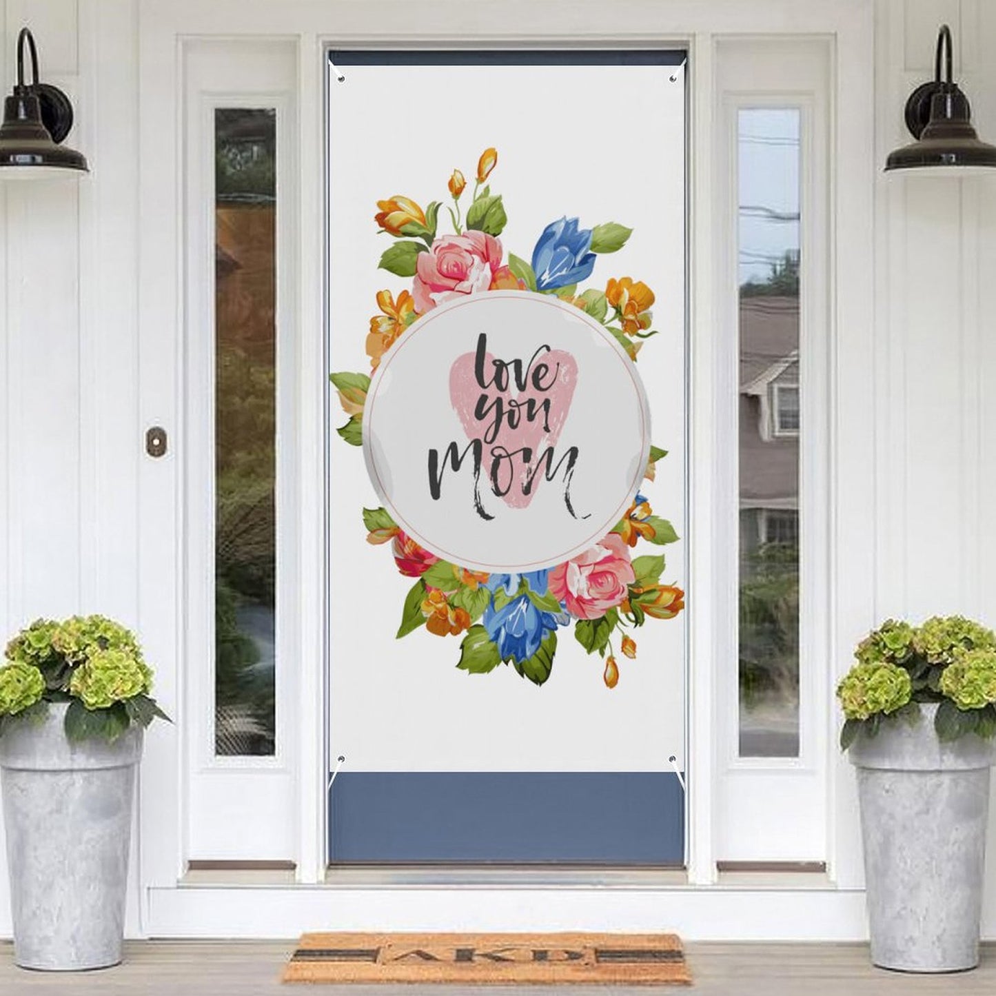 Banner Decorativo Personalizado con Foto | Lona para Puerta 90x180cm