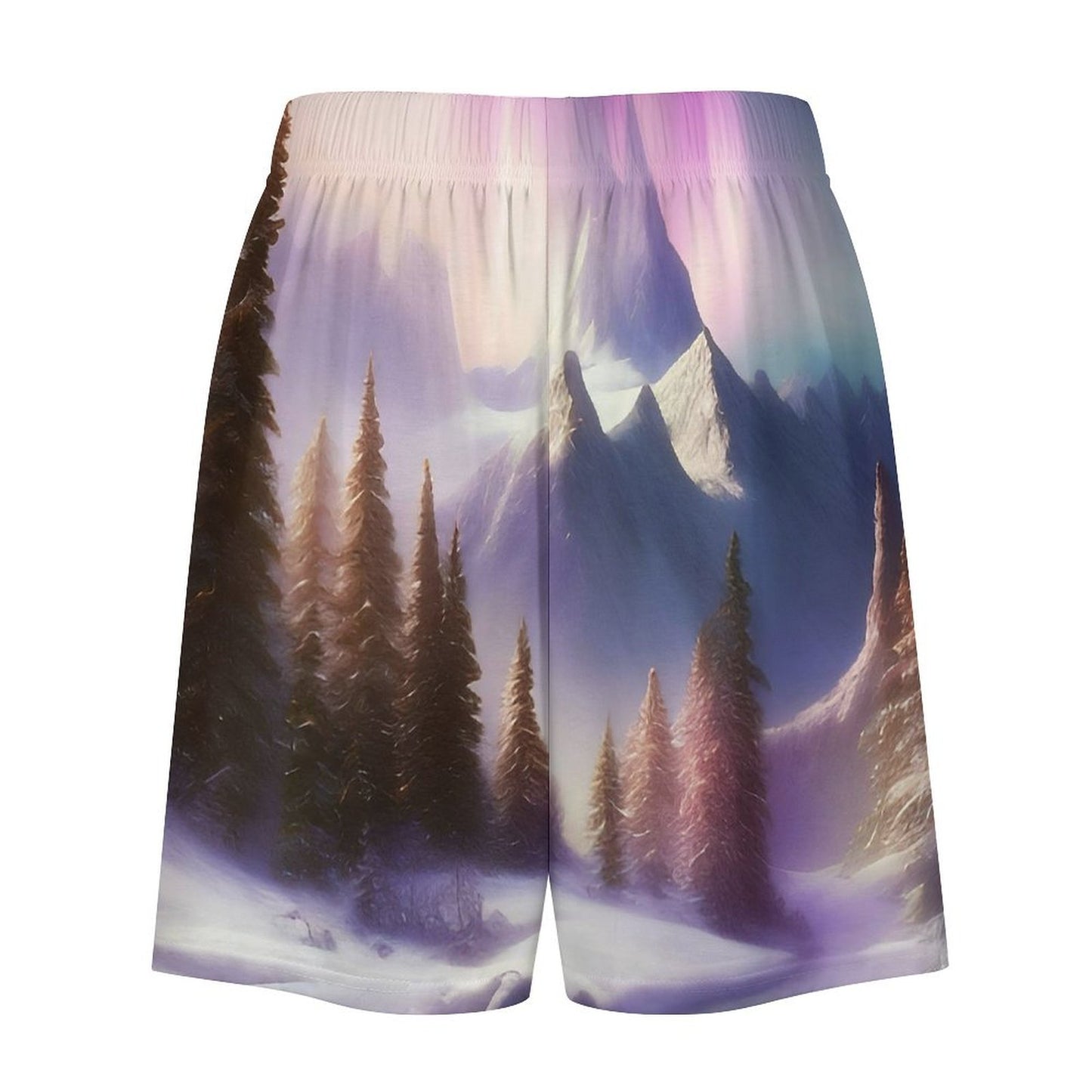 Shorts de Pijama Personalizados de Seda de Hielo para Hombre