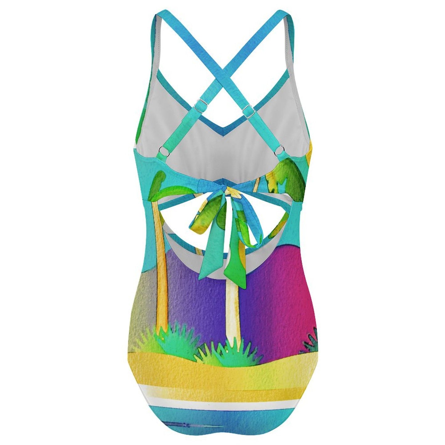 Traje de Baño con Cutout Personalizado | Monokini con Foto