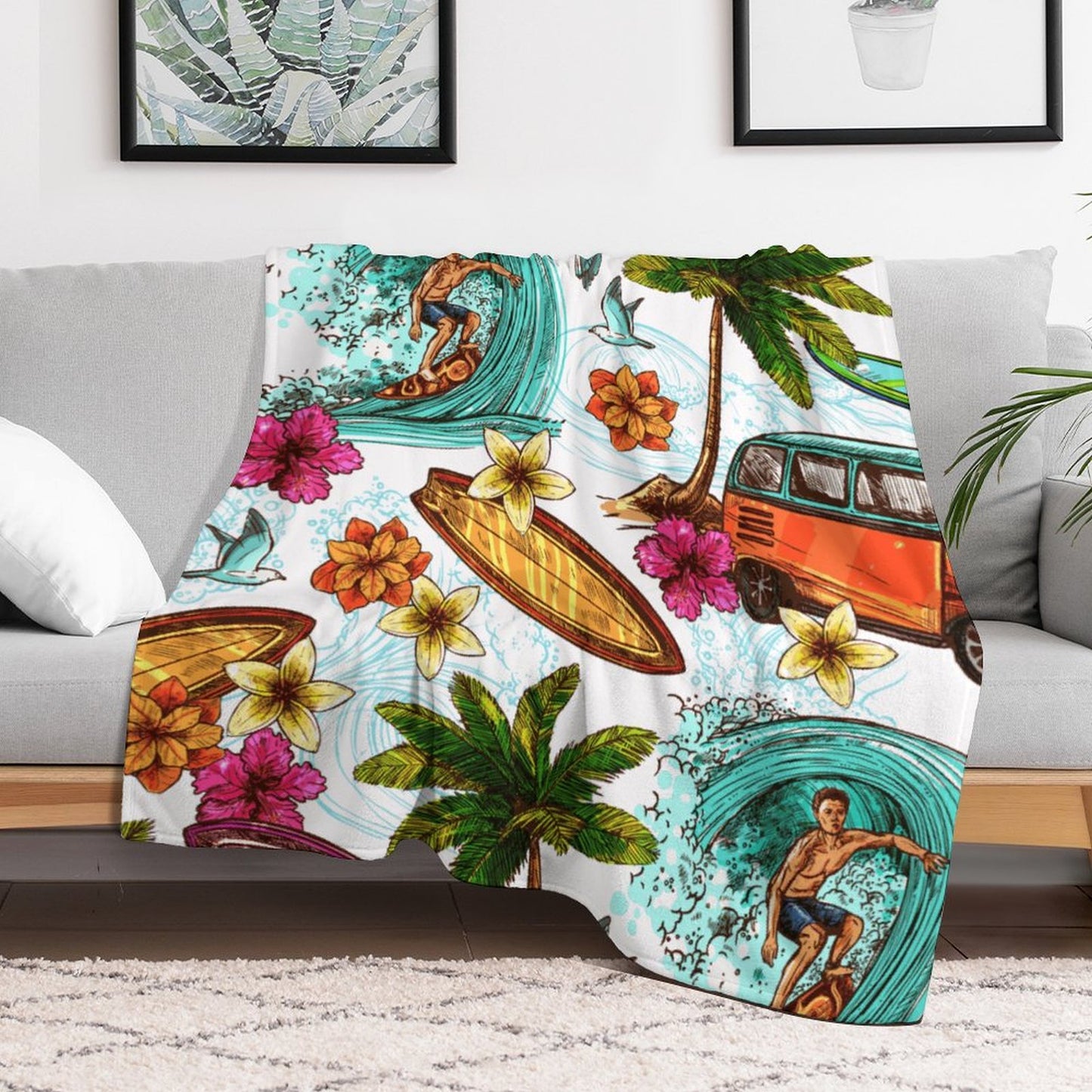 Manta Personalizada Franela 330g | Suave, Cálida y Anti-Peeling