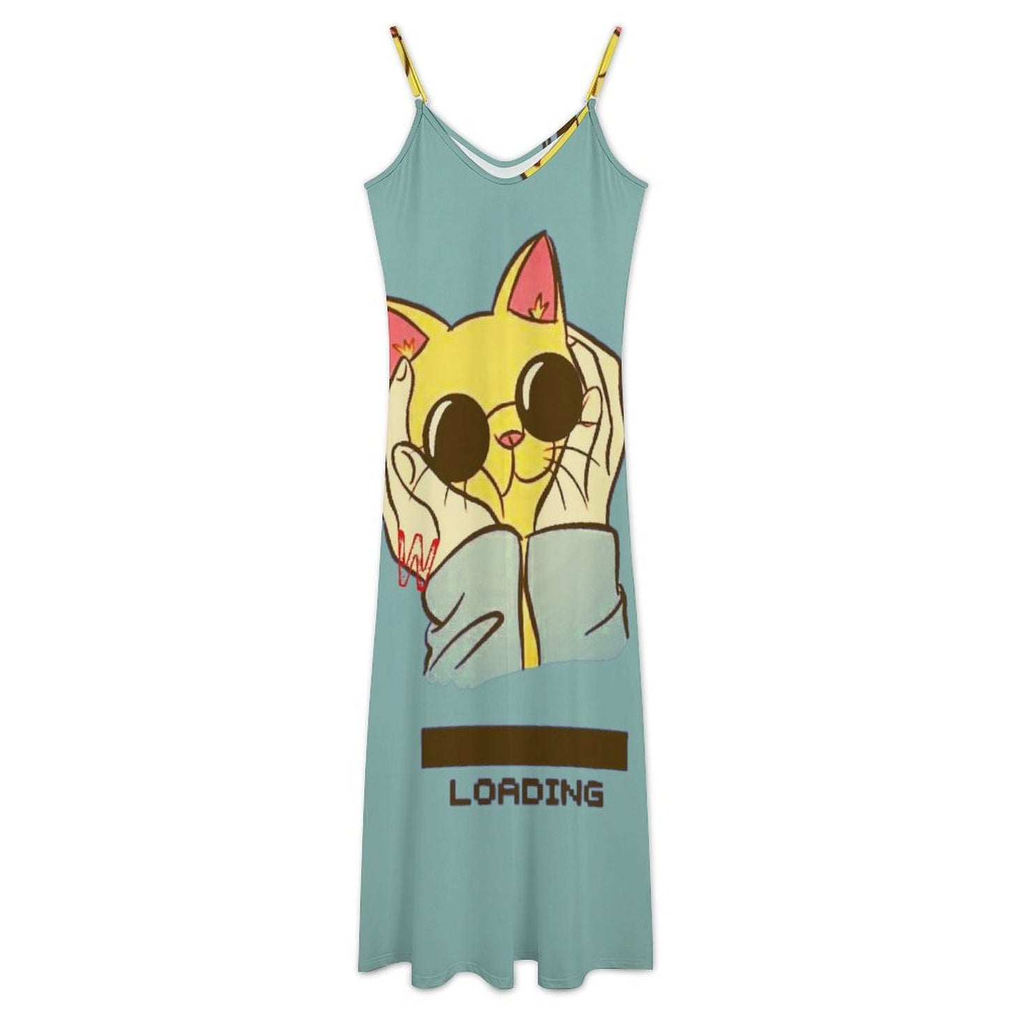 Vestido Largo de Tirantes Personalizado | Regalo para Novia/Esposa
