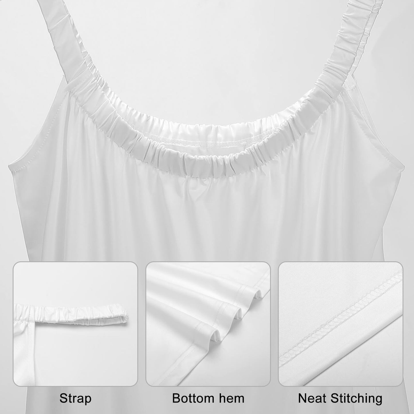 Vestido Swing Tirantes Oversize | Vestido Playa Tallas Grandes