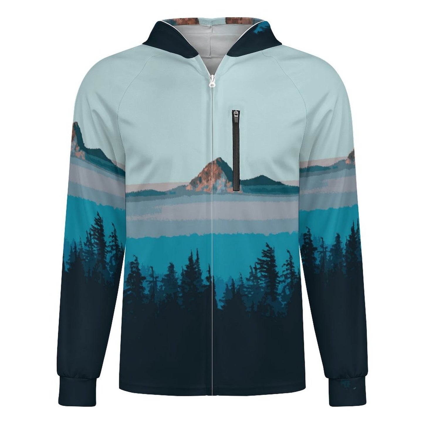 Sudadera de Pesca con Capucha Personalizable | Protección UV