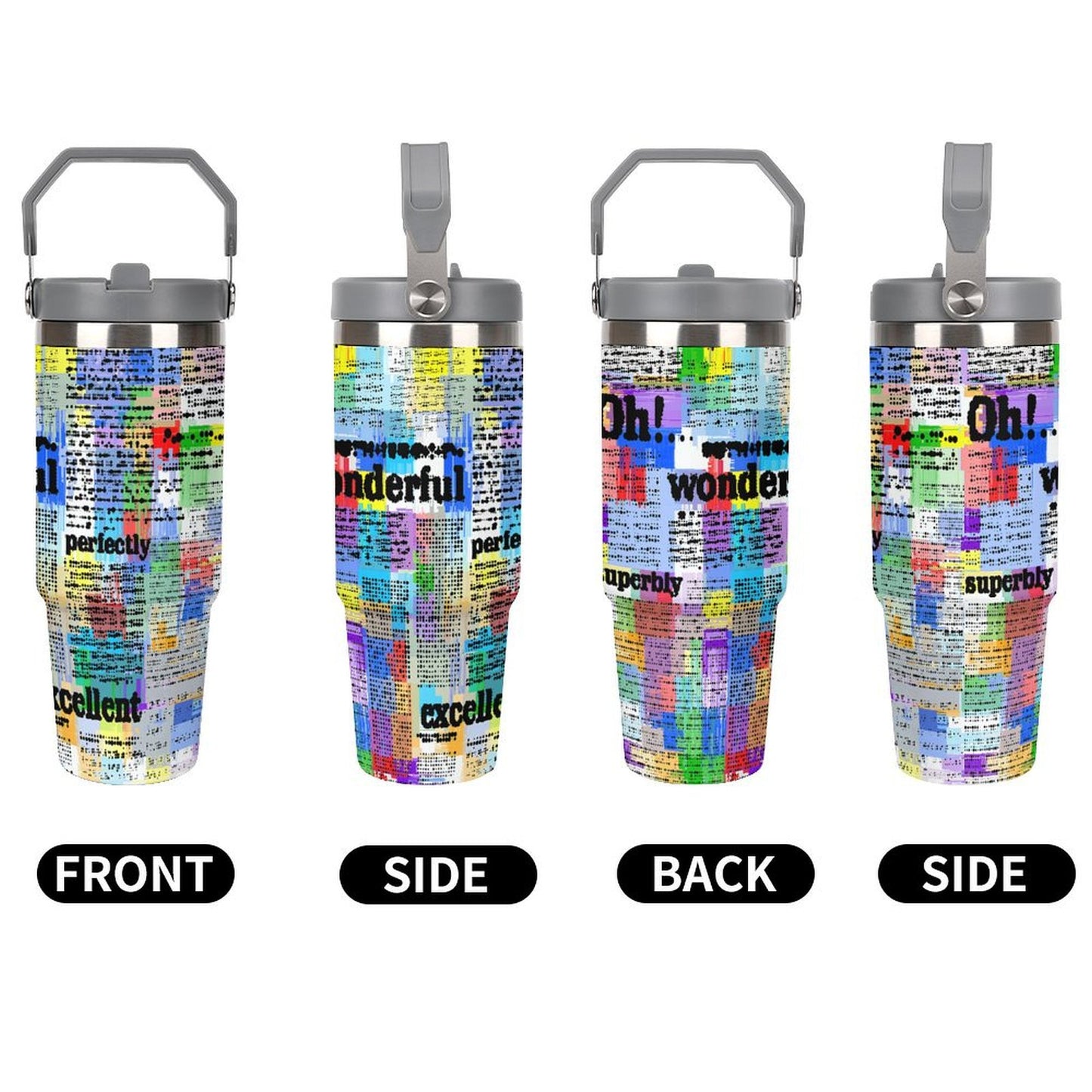 Termo Personalizado para Coche 30oz | Acero Inoxidable con Foto