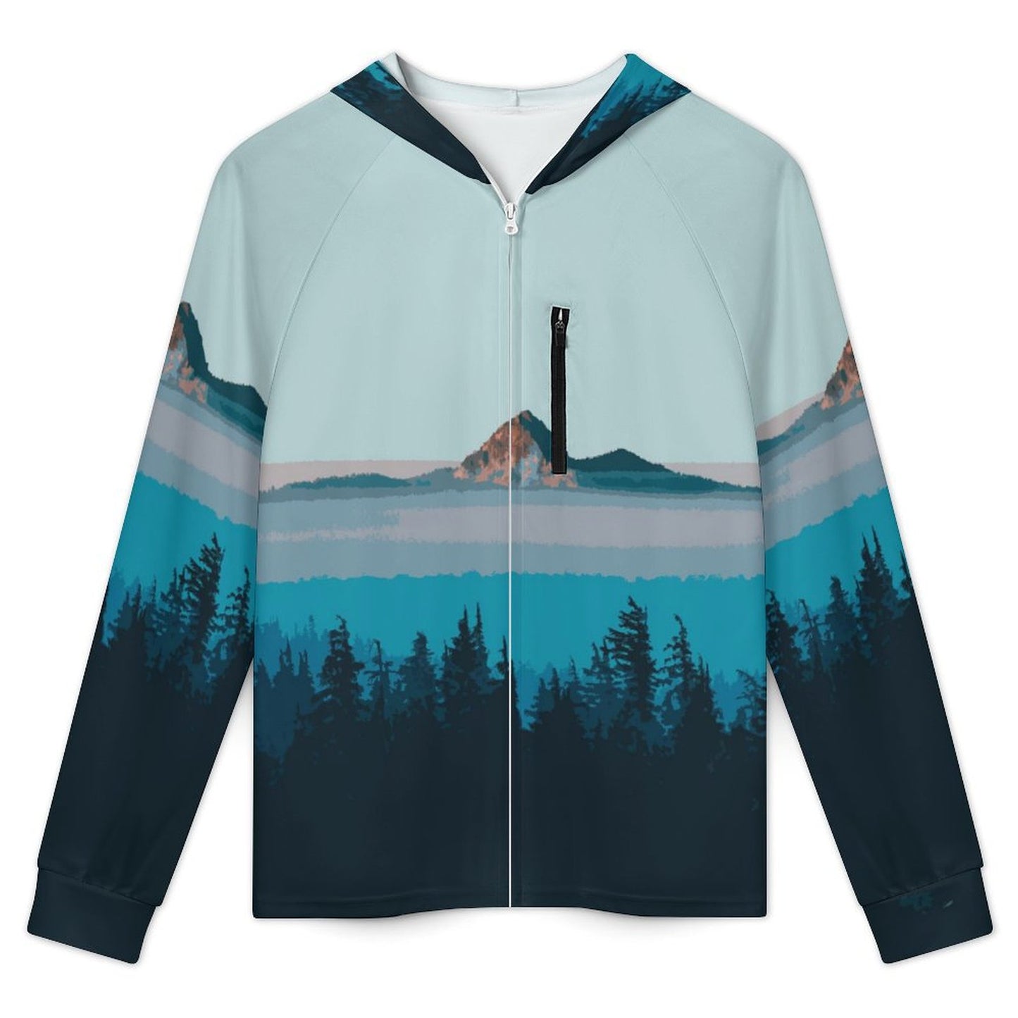 Sudadera de Pesca con Capucha Personalizable | Protección UV