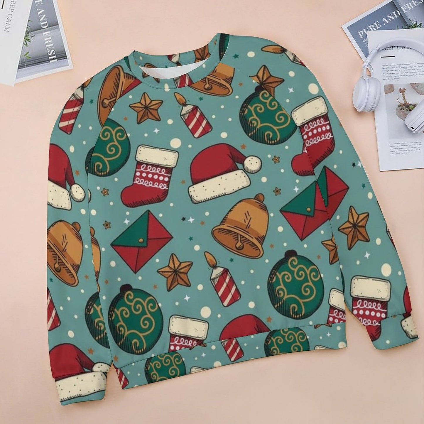 Sudadera Personalizada Manga Ranglán | Diseña tu Suéter Único