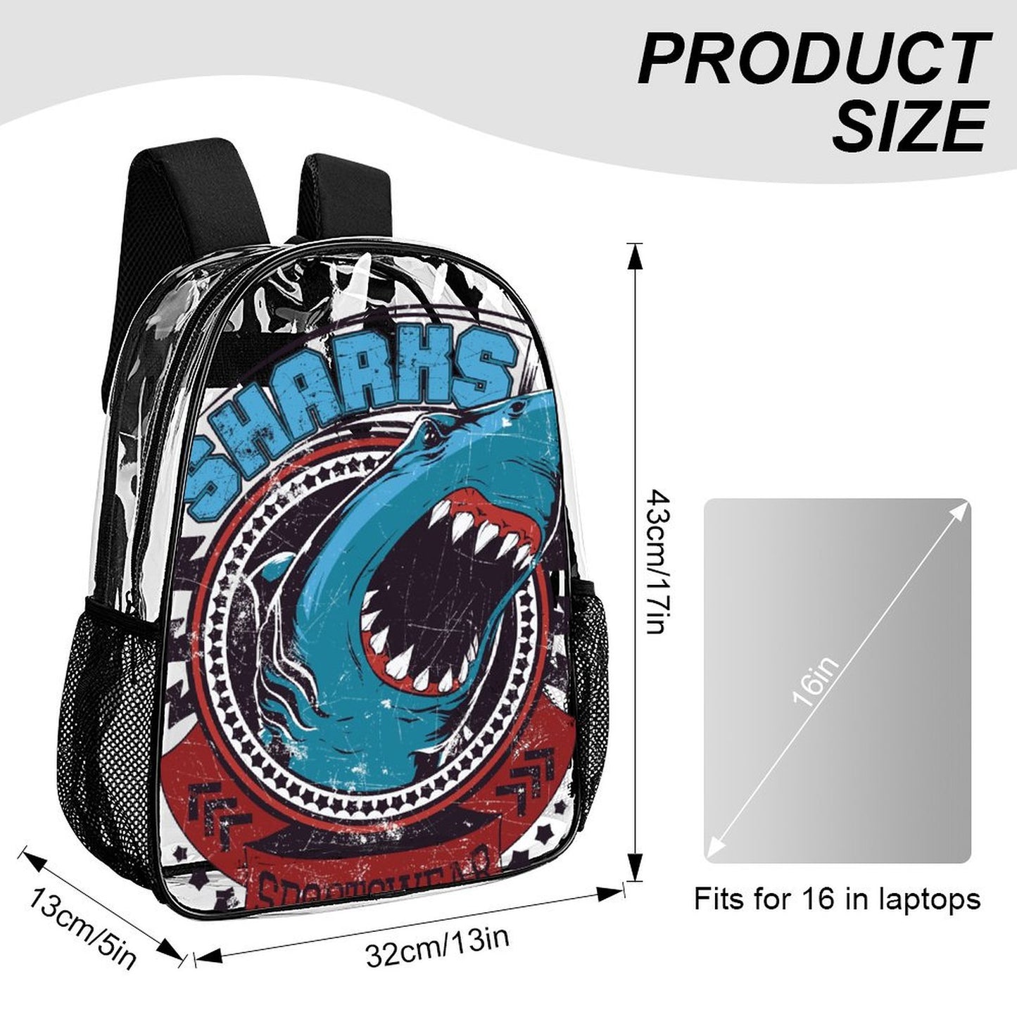 Mochila Transparente PVC Personalizada | Regalos Corporativos