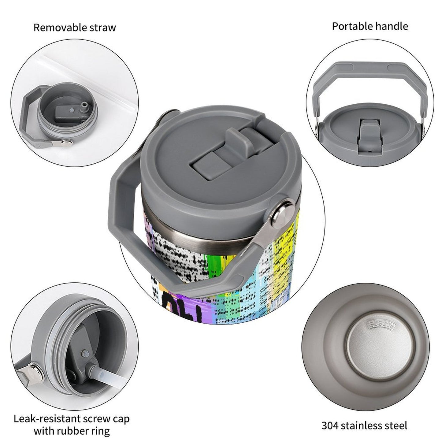 Termo Personalizado para Coche 30oz | Acero Inoxidable con Foto