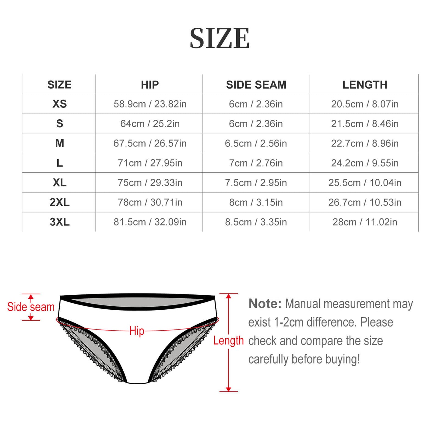 Panty de Encaje Personalizable | Ropa Interior con Foto México