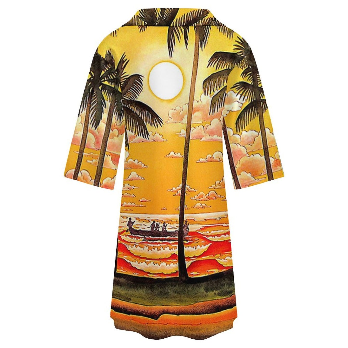 Vestido Personalizado para Mujer Cuello V | Sube tu Diseño