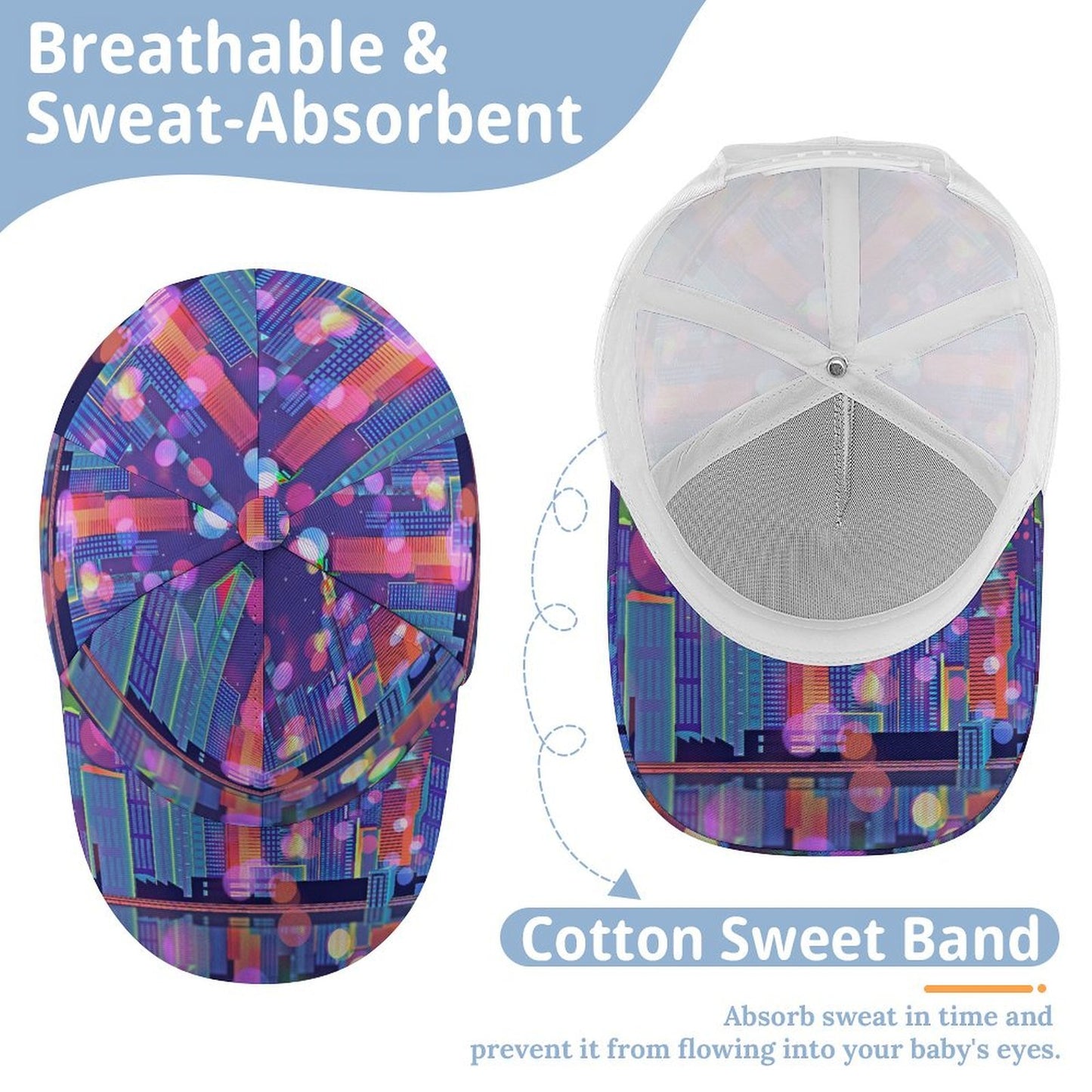 Gorra para Niño Personalizada | Diseño Full Print sin Costuras