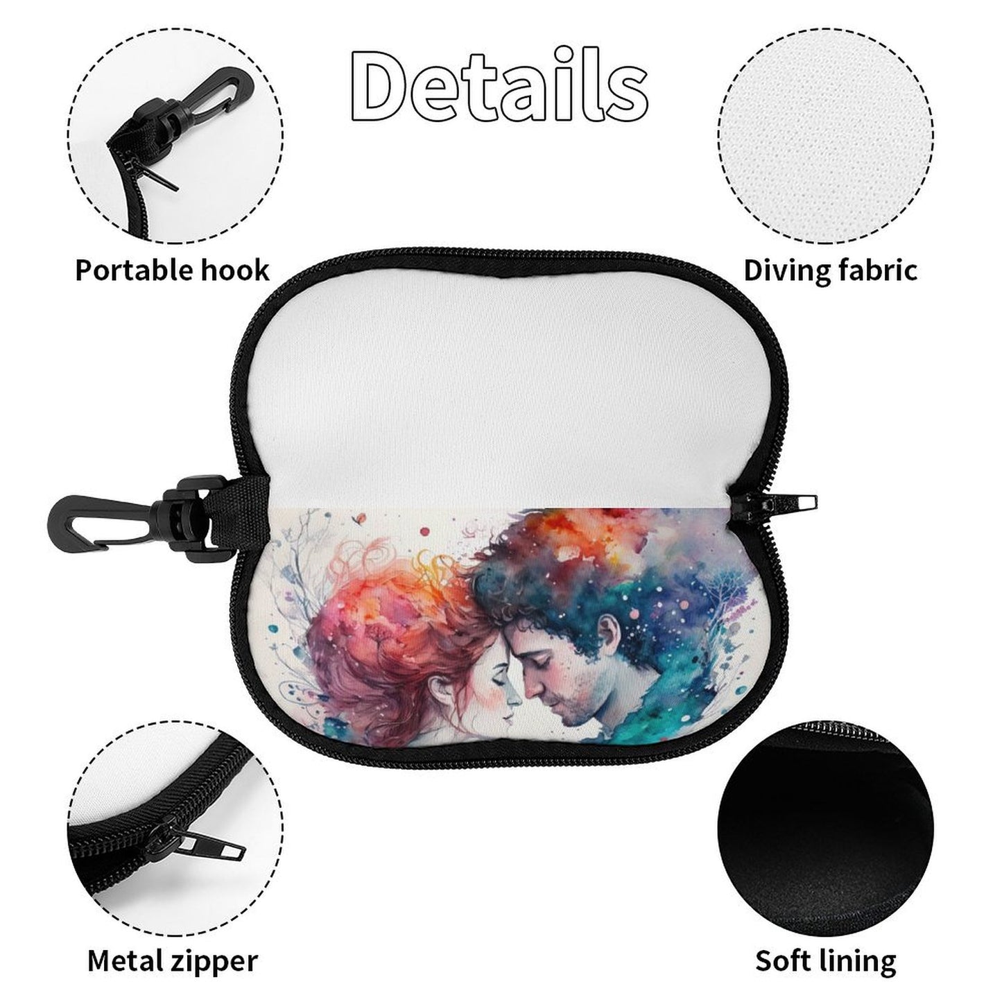 Funda para Lentes Personalizada de Neopreno | Estuche con Foto