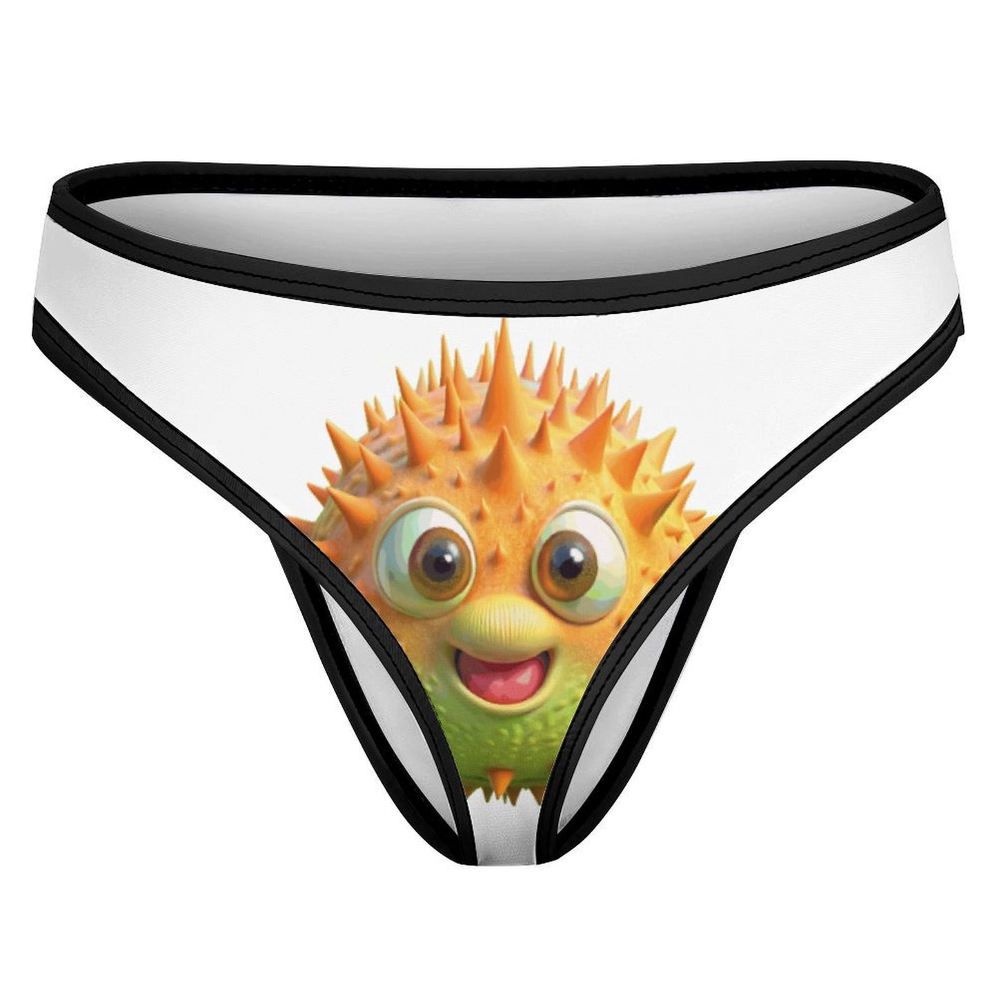 Tanga Personalizable con Foto | Ropa Interior de Seda de Hielo