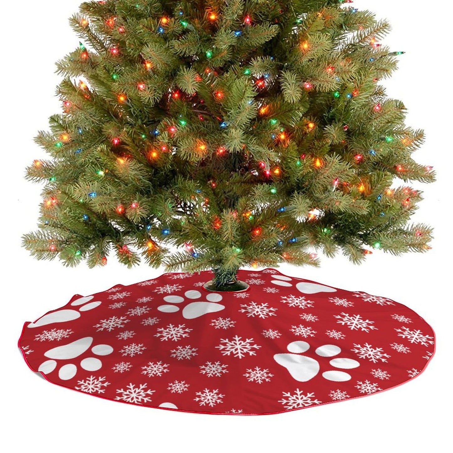 El Escenario para tus Regalos | Cubre Pie de Árbol Personalizado