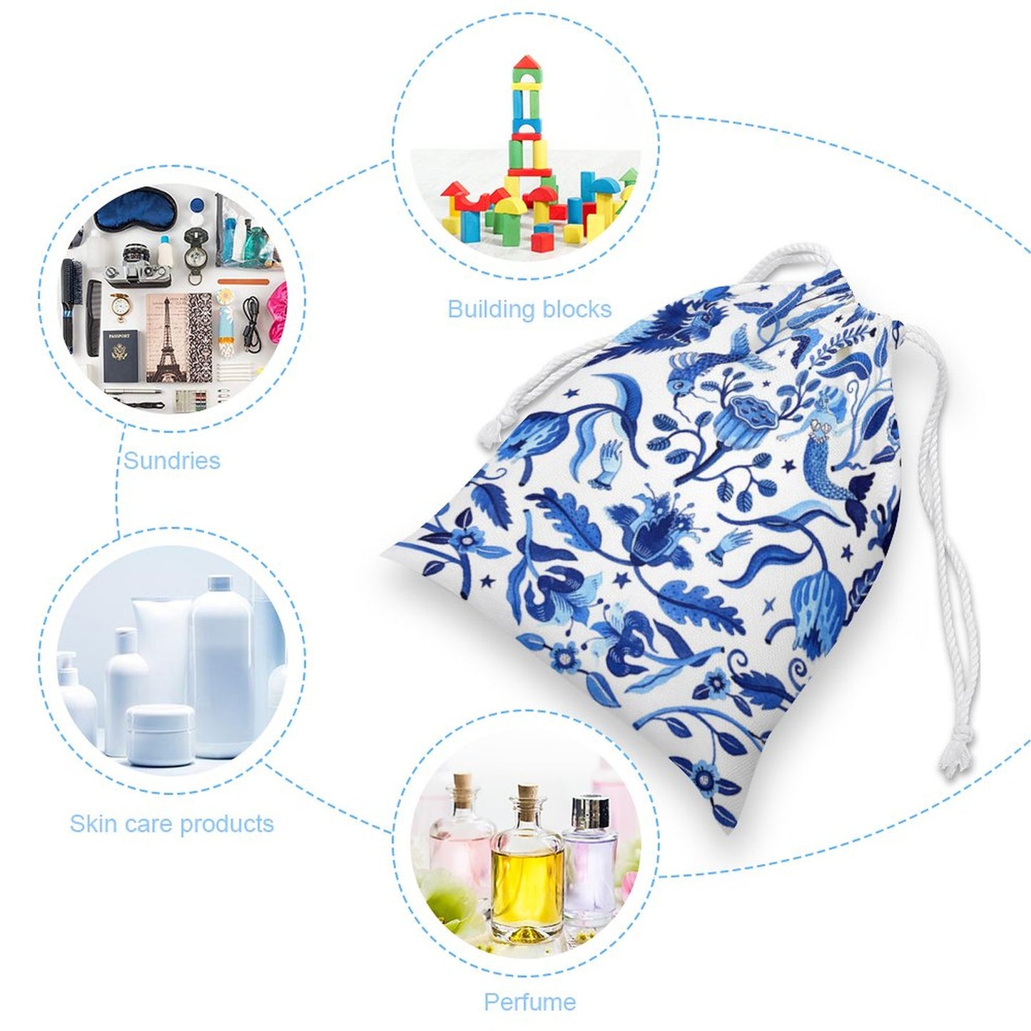 Costalitos de Manta Personalizados | Bolsas de Tela con Jareta