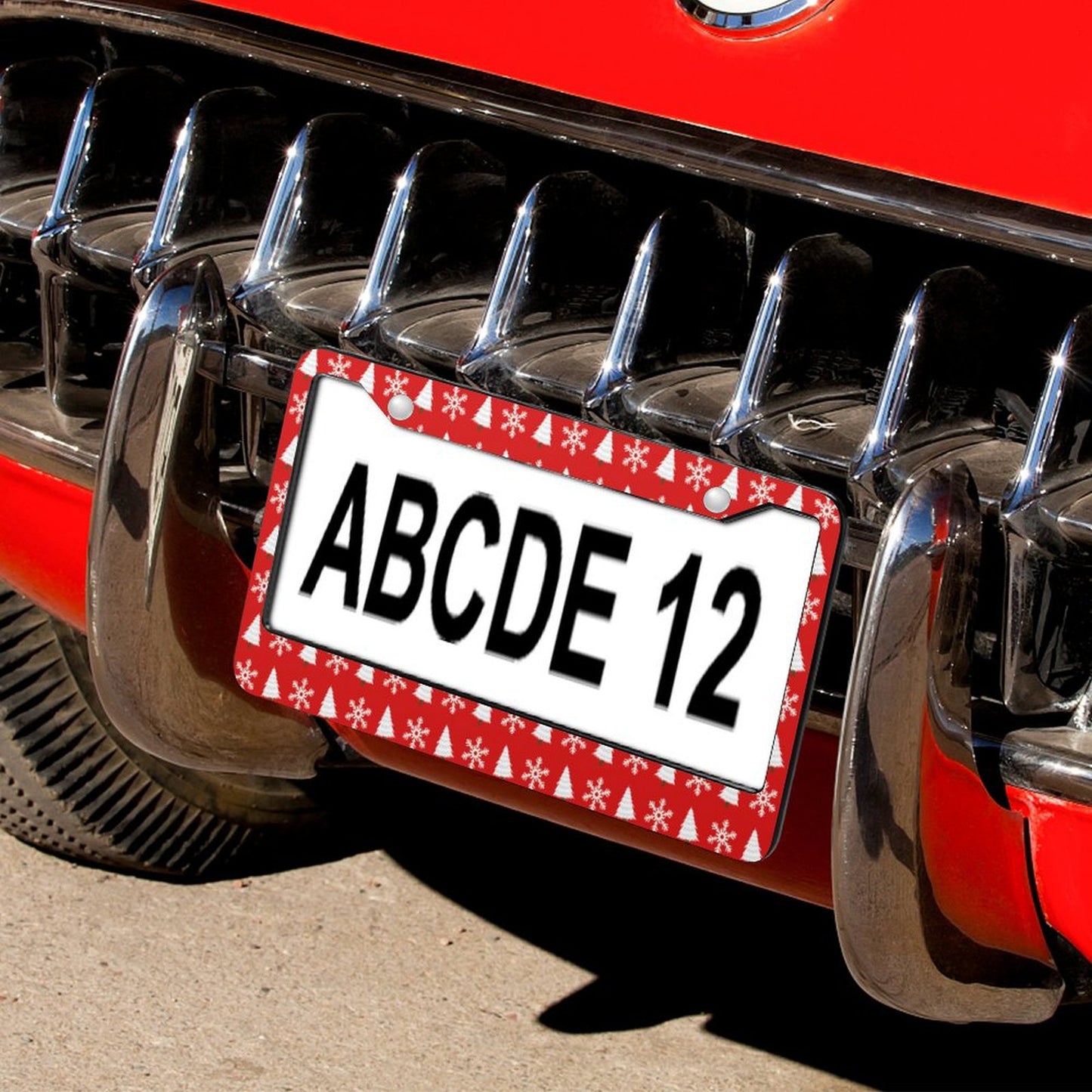 Portaplacas de Aluminio Personalizado | Diseño para Placa Americana