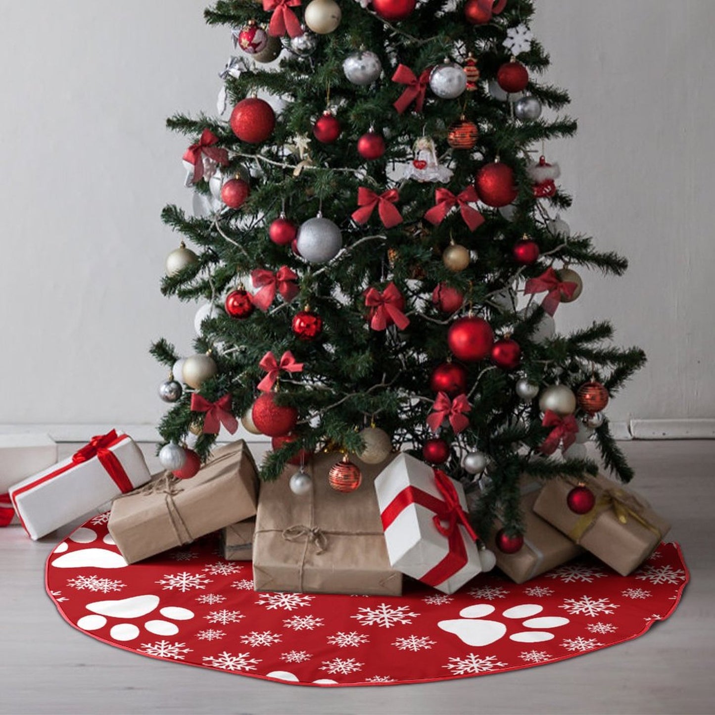 El Escenario para tus Regalos | Cubre Pie de Árbol Personalizado