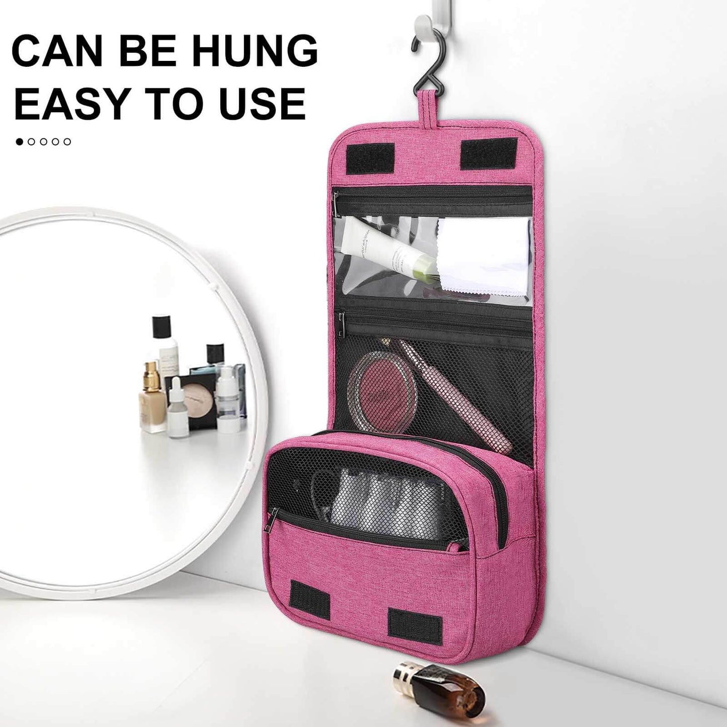 Organizador de Baño Colgante para Viaje | Neceser Impermeable México