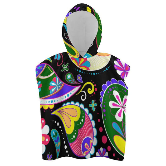 Adiós a los Escalofríos post-Alberca | Poncho de Baño Infantil