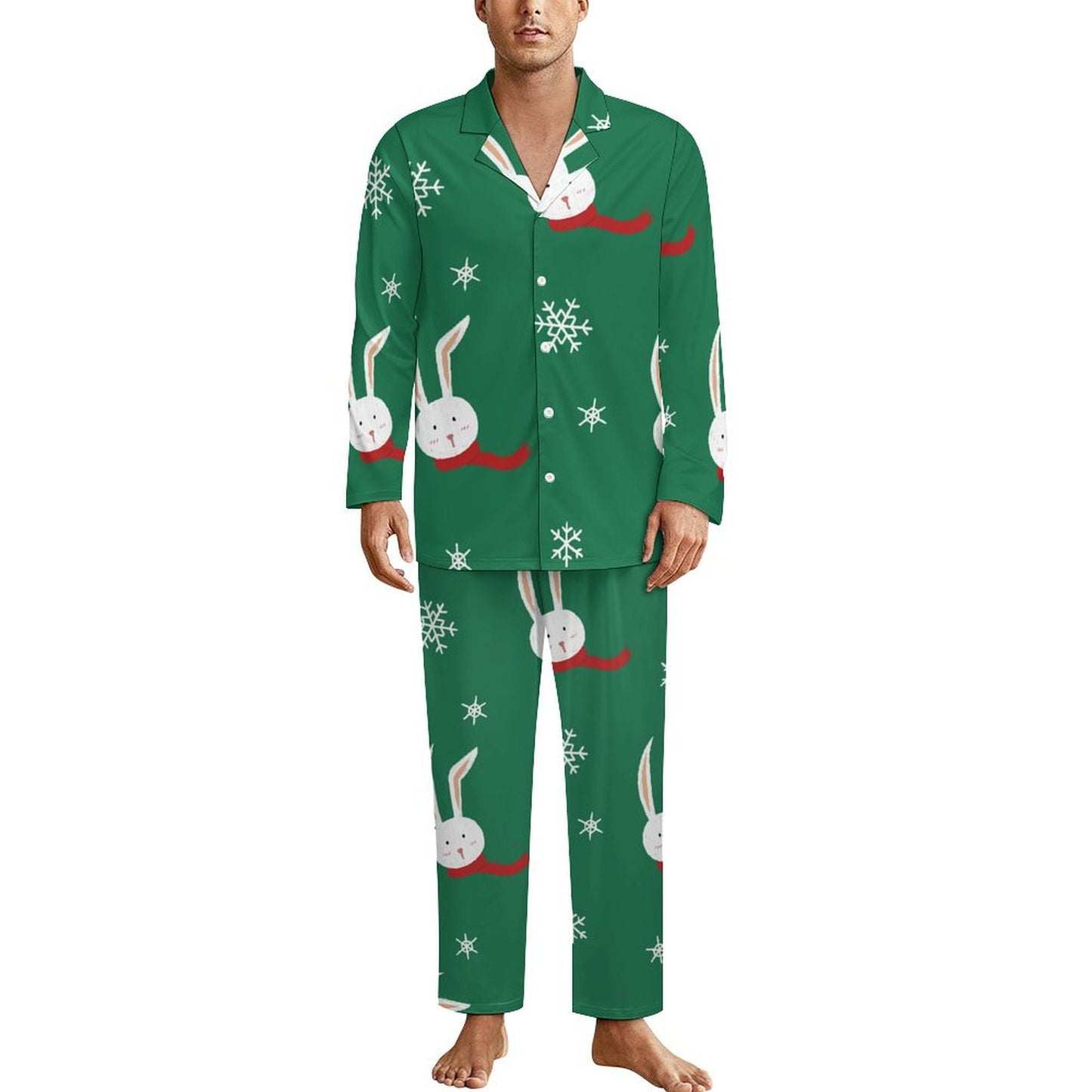 Pijama para Caballero Personalizada | Clásica en Seda de Leche