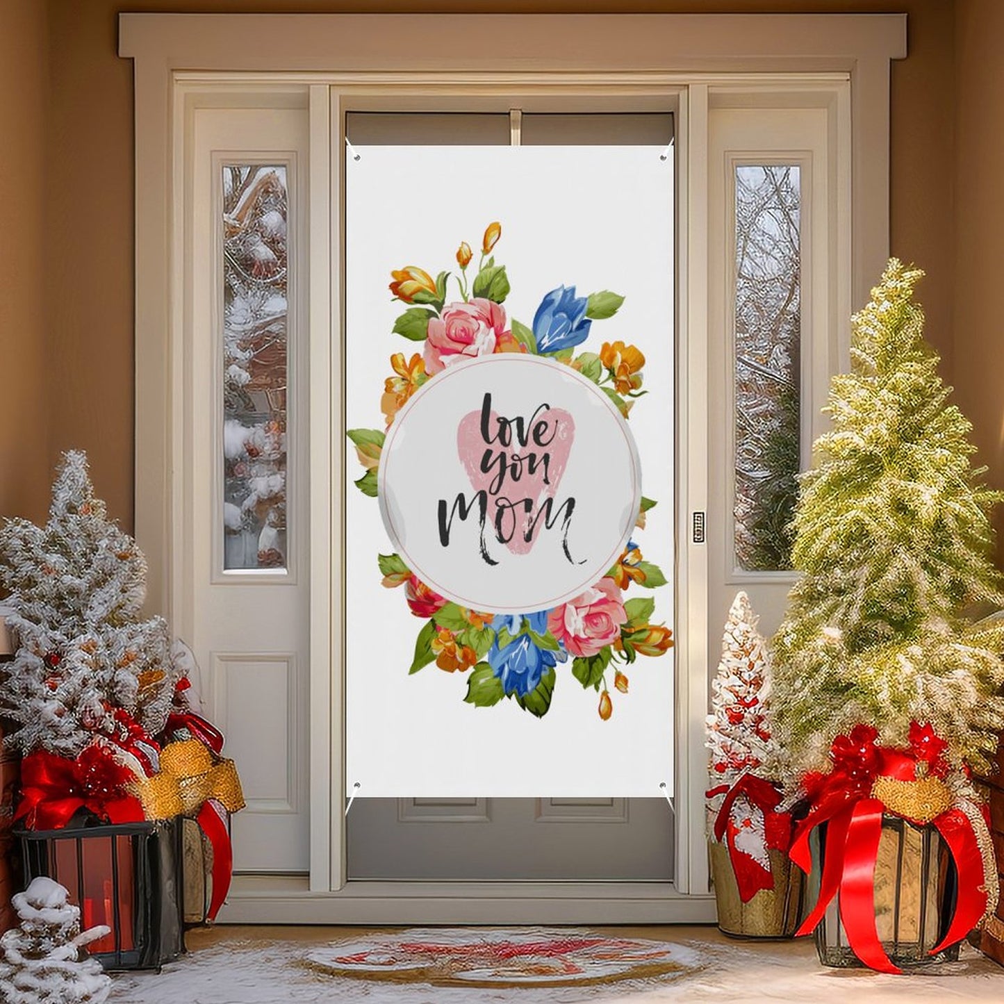 Banner Decorativo Personalizado con Foto | Lona para Puerta 90x180cm