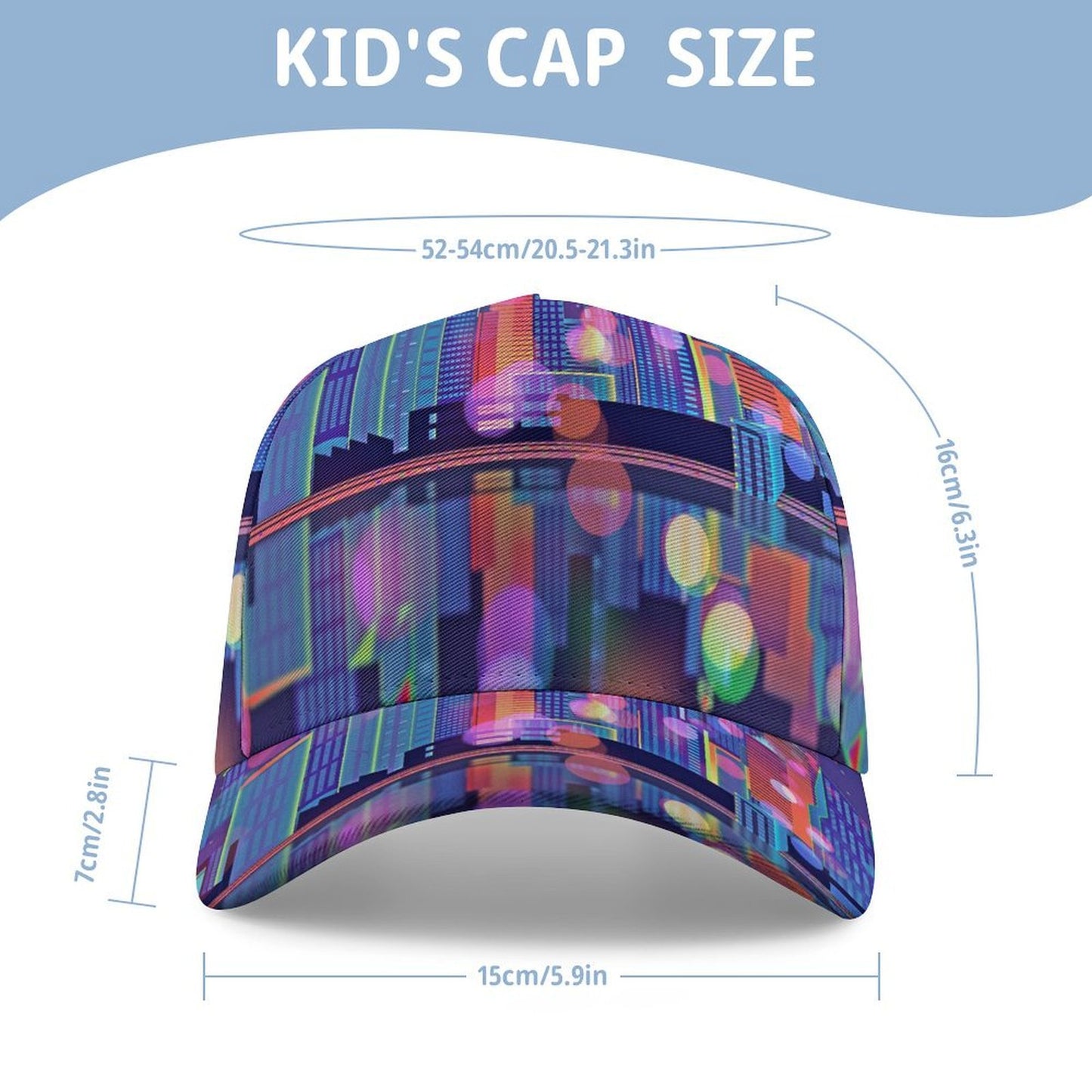 Gorra para Niño Personalizada | Diseño Full Print sin Costuras