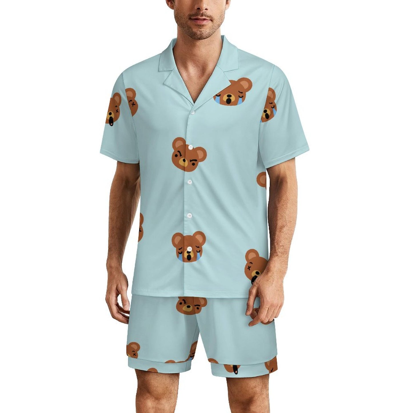 Pijama Corta Personalizada para Hombre | Confort de Verano