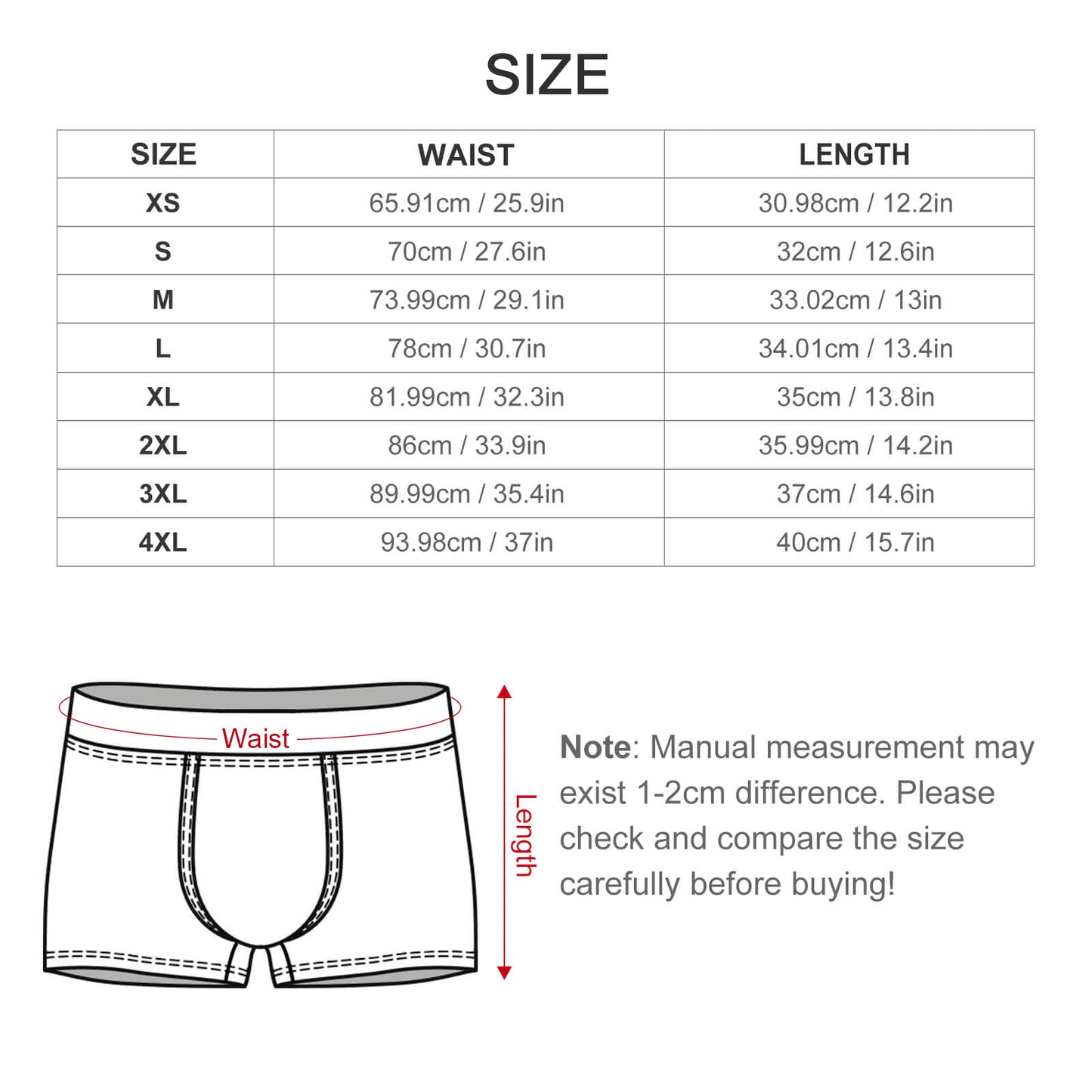 Boxer Personalizado para Hombre con Foto | Ropa Interior Fresca