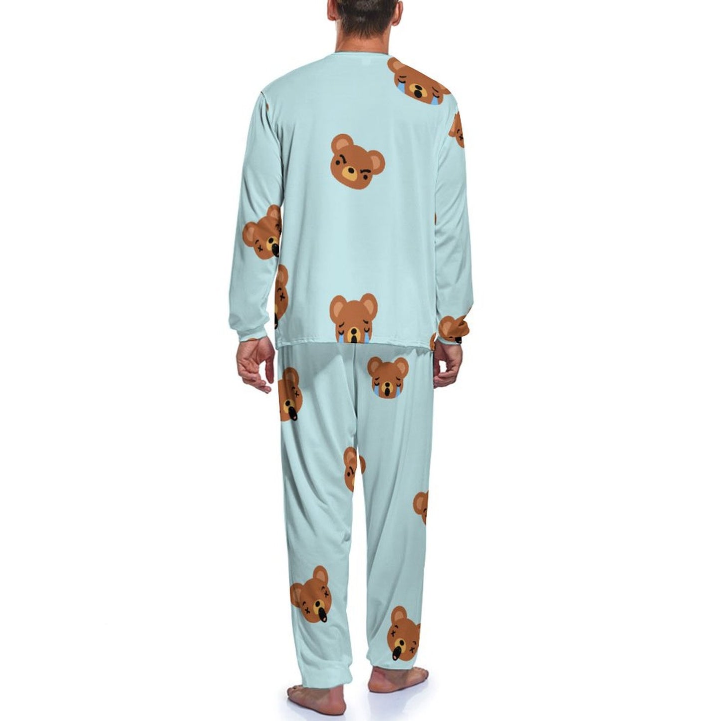 Pijama de Seda de Leche para Hombre | Suave y Personalizada