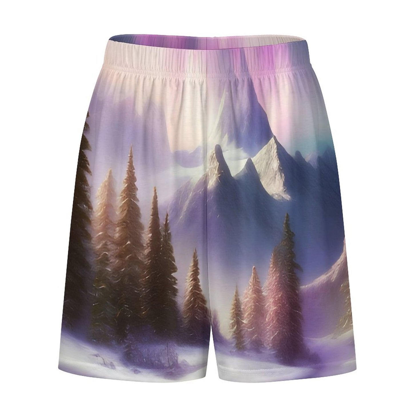 Shorts de Pijama Personalizados de Seda de Hielo para Hombre