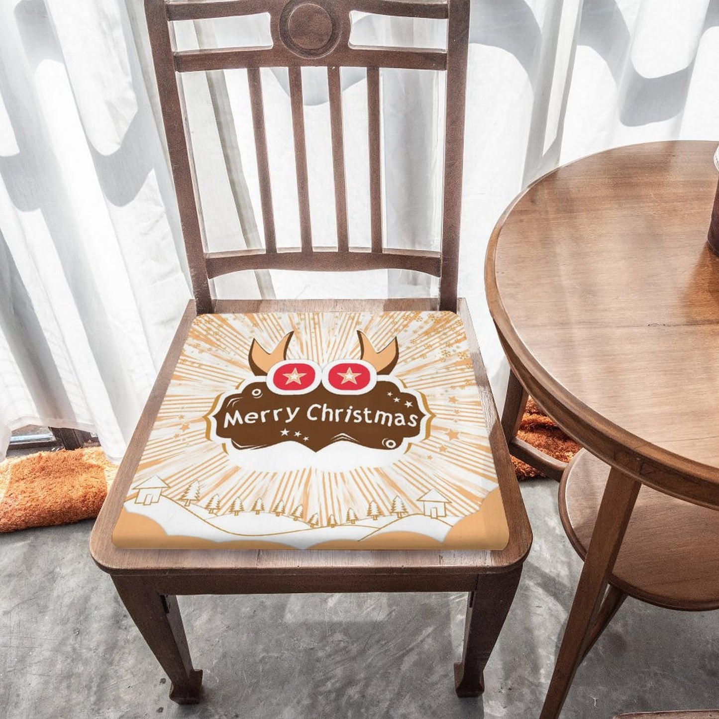 Cojín de Asiento Memory Foam Personalizado | Funda Lavable 38x35cm
