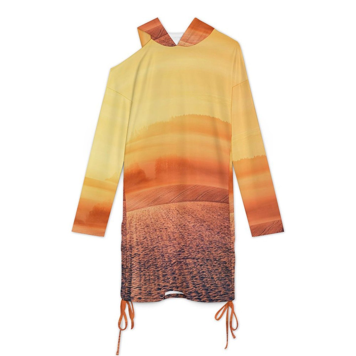 Vestido Sudadera Hombros Descubiertos Personalizable | México