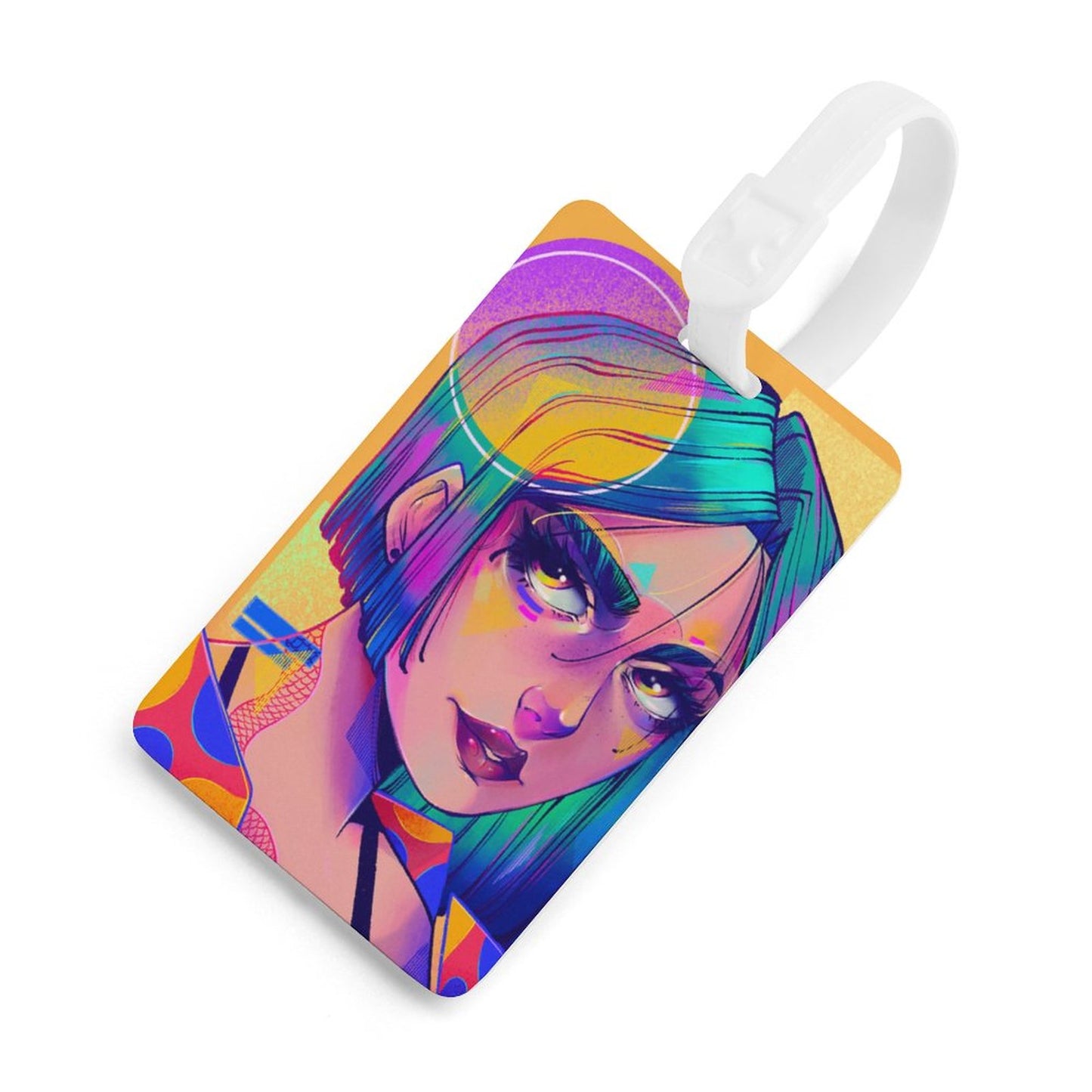 Etiqueta de Equipaje Personalizada TPU | Identificador Maleta Flexible