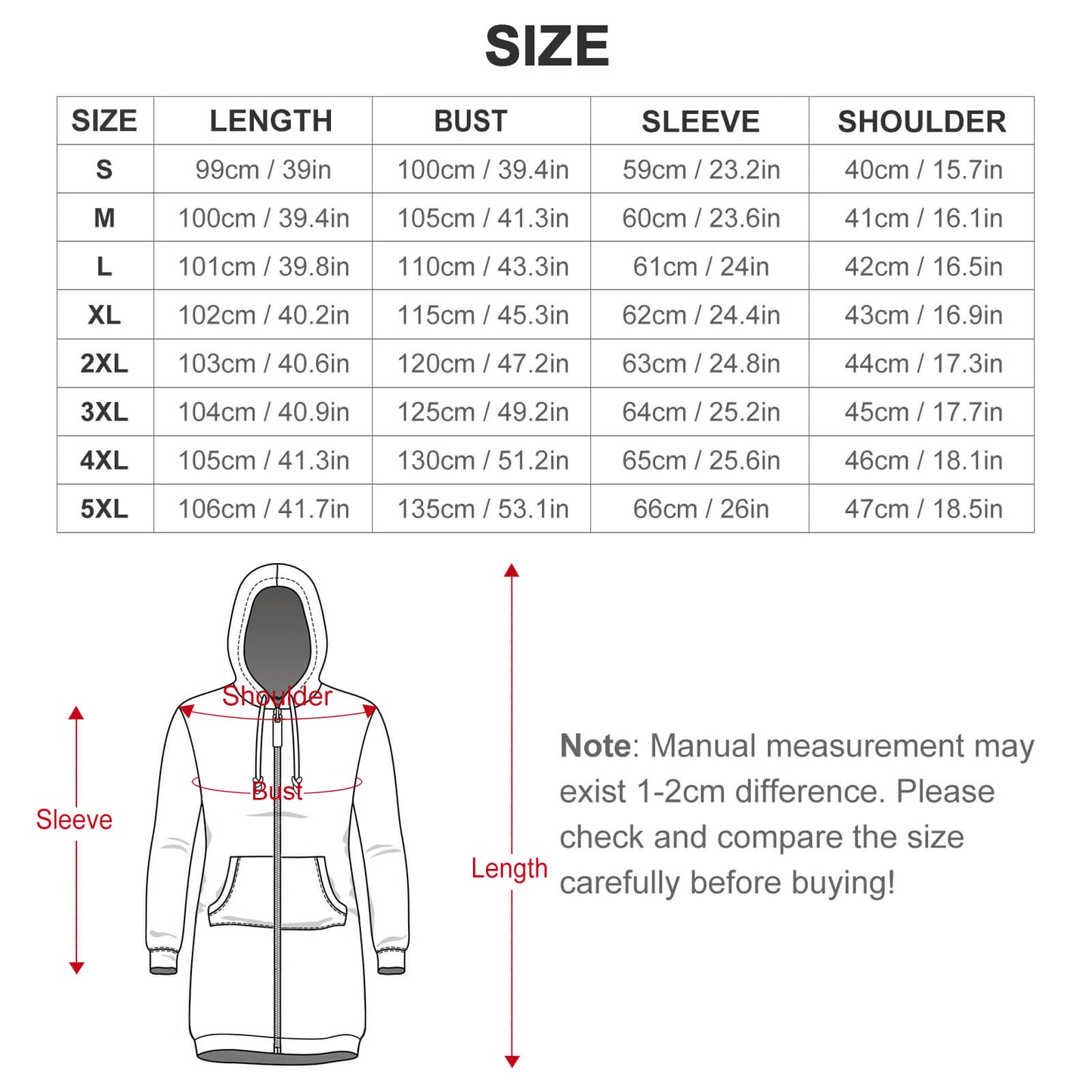 Sudadera Larga Personalizada | Tu Arma Secreta para Media Estación