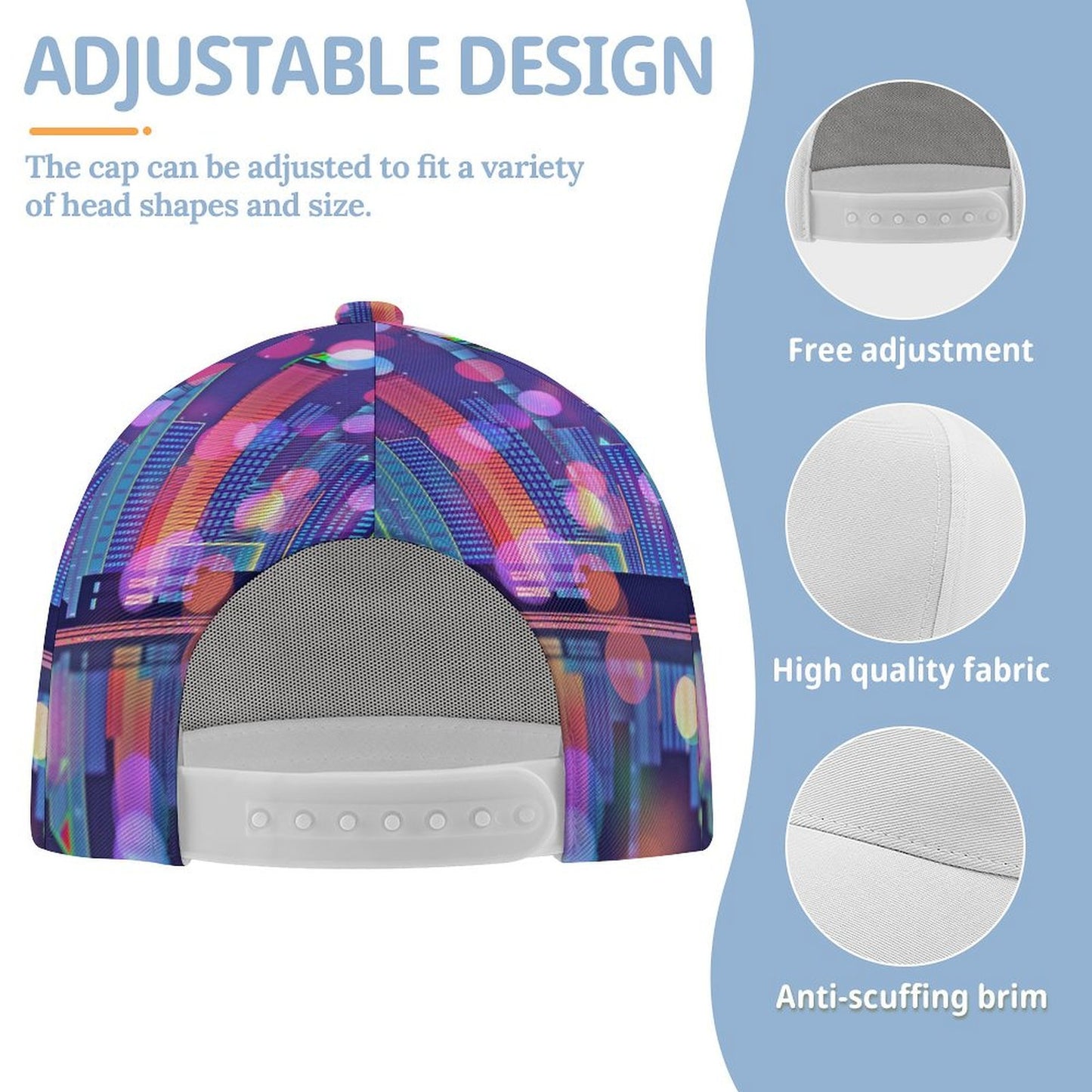 Gorra para Niño Personalizada | Diseño Full Print sin Costuras