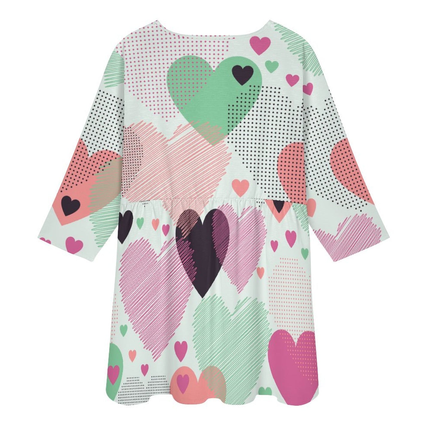 Vestido Casual Cuello V Personalizable | Ropa Mujer México