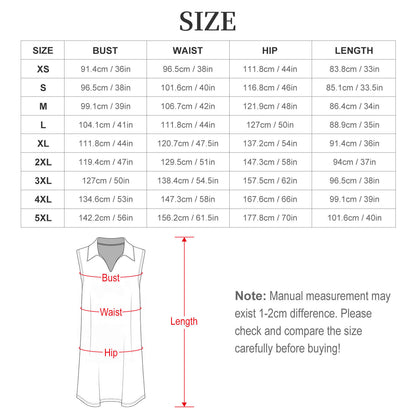 V-neck Sleeveless Dress 1 (186)