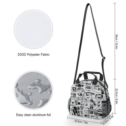 Lonchera Térmica Cruzada Personalizada | Bolsa de Almuerzo Manos Libres