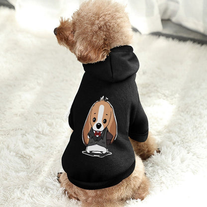 Sudadera con Capucha para Perro Personalizada | Ropa Mascota Hip-Hop