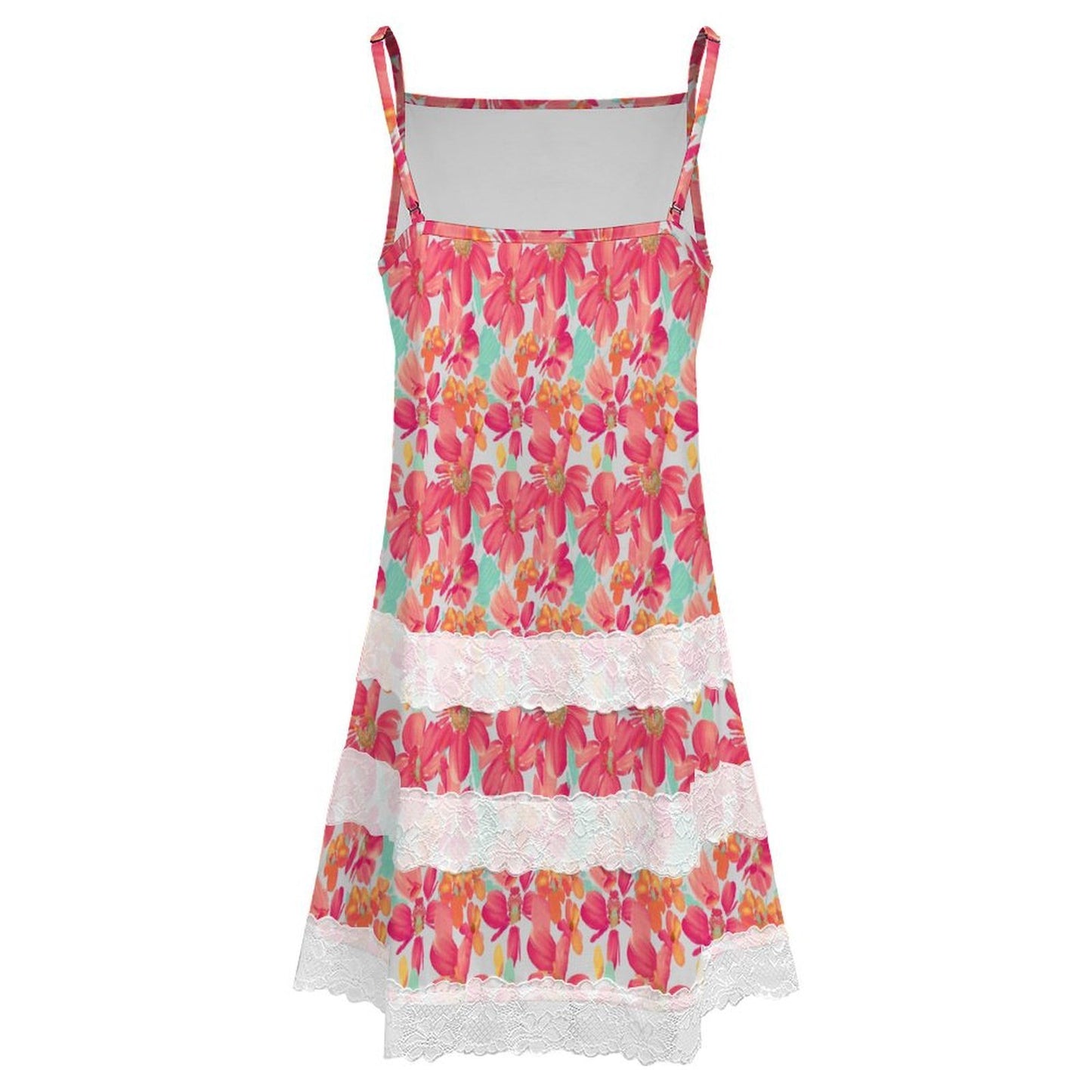 Vestido Lencero Midi con Encaje Personalizado | Estilo Y2K