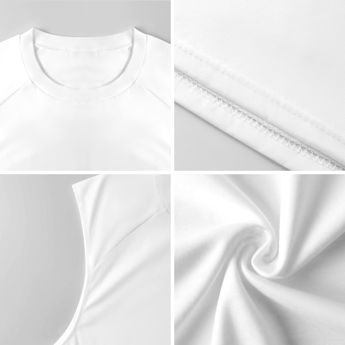 Playera Muscular sin Mangas Personalizada | Corte Raglán a Dos Tonos