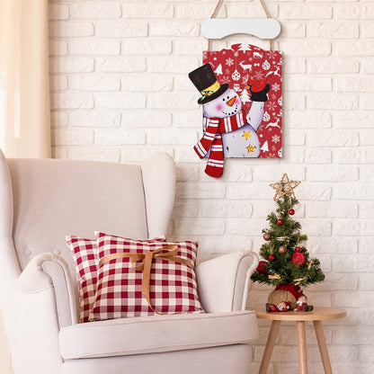 Transforma tu Espacio con un Cuadro de Madera Navideño Personalizado