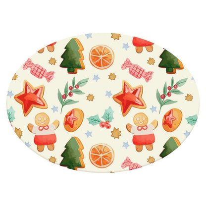 Mantel Ajustado para Mesa Ovalada | El Ajuste Perfecto para tus Curvas