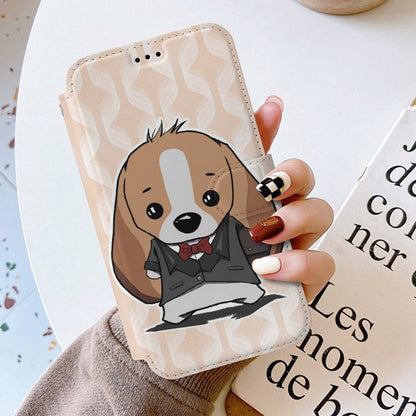 Mobile Phone Case for Apple IPhone 18 A Dog in A Suit
