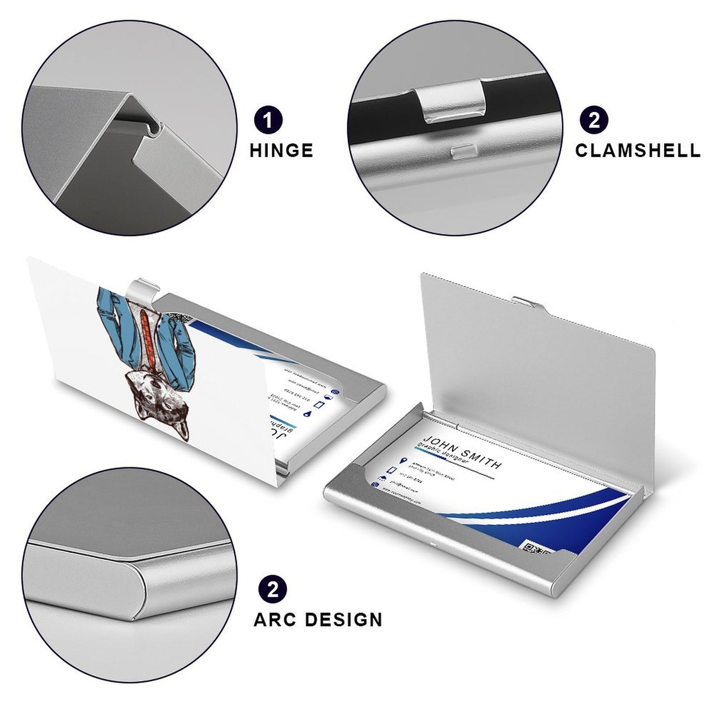 Tarjetero de Aluminio Personalizado | La Primera Impresión Perfecta