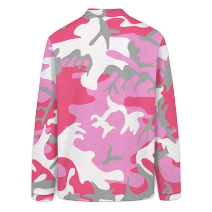Sudadera Hombre Cuello Alto Medio Cierre Tejido Waffle Personalizable