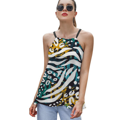 Top Halter Personalizado Cuello Atado | Suelto y Fresco
