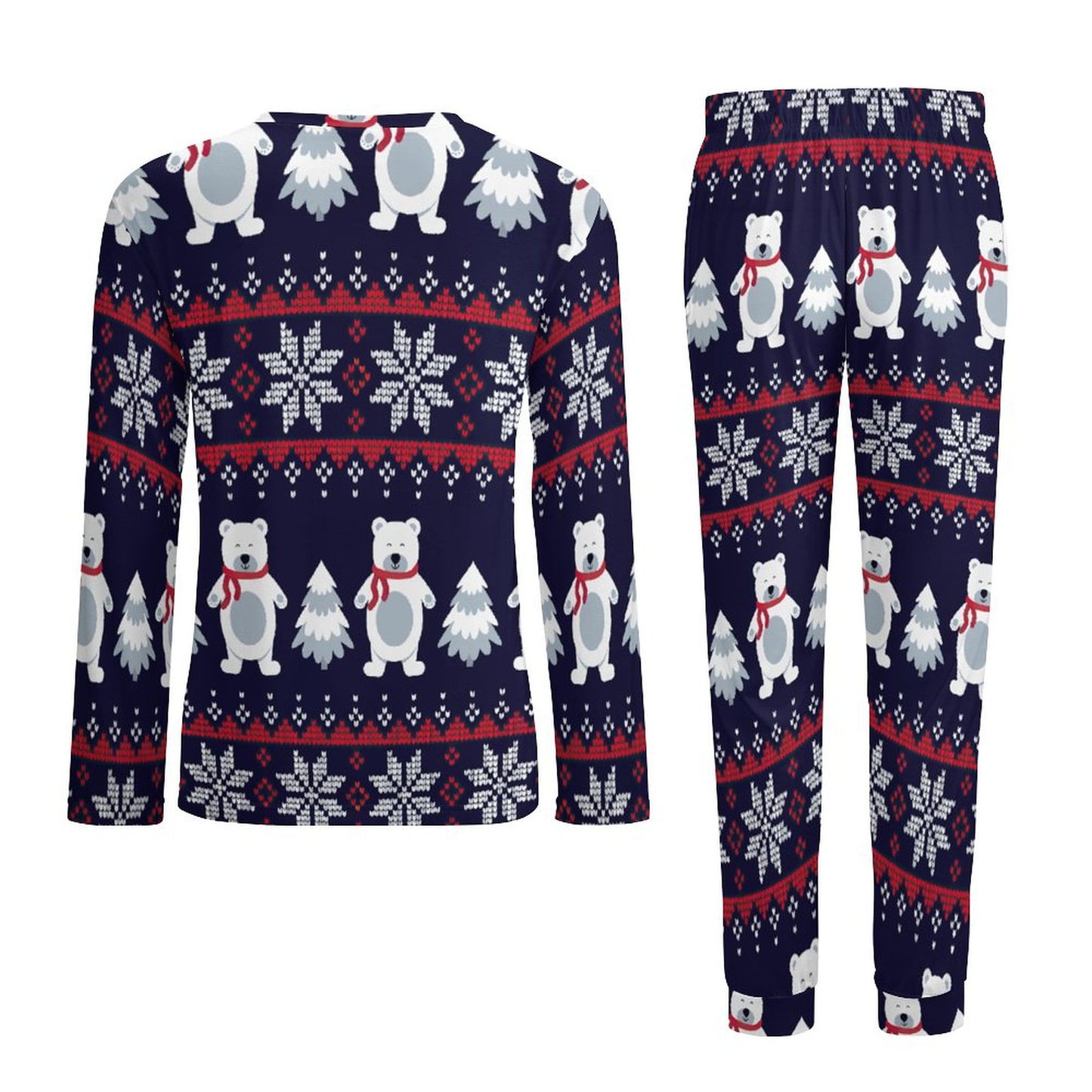 Pijama Hombre Personalizada | Set Largo Suave S-6XL Regalo