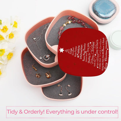 Organizador de Joyas Giratorio | Orden y Estilo para tu Tocador