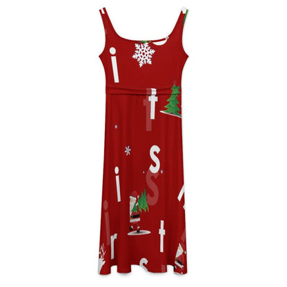 Vestido sin Mangas Personalizable con Foto | Tela Suave Seda de Leche